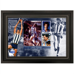 AFL - North Melbourne "Gary Dempsey" Signed & Framed 8x12 Photo Display