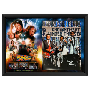 Back To The Future - Harry Waters Jr Signed 16x20 Photo Display B