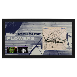 Music – Icehouse – Flowers Signed & Framed Album Display