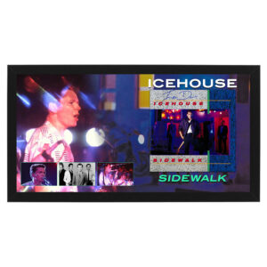 Music – Icehouse – Sidewalk Signed & Framed Album Display