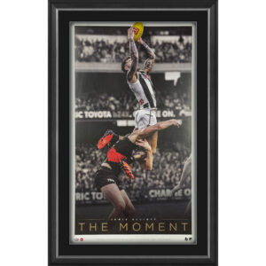James Elliott "The Moment" Framed Vertiramic Collingwood Magpies