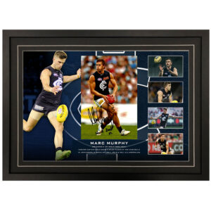 AFL - Carlton Blues  "Marc Murphy " Signed & Framed 8x12 Photo Display