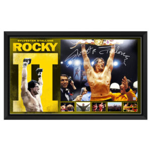 Sylvester Stallone Signed & Framed "Rocky 2" 16x20 Photo 2 (ASI)
