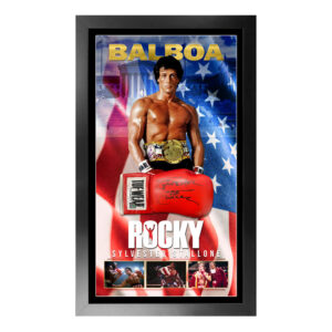 Rocky Balboa - Sylvester Stallone Signed & Framed Glove (ASI)