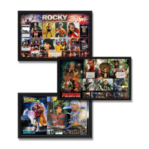 Signed Photo Displays