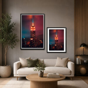 Wall Art - Empire State Glow
