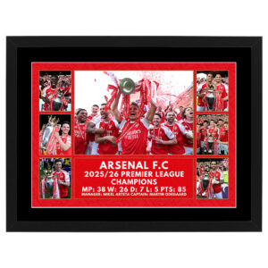Arsenal 2025/26 Premier League Champions Pre Print