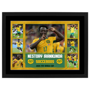 Soccer - Nestory Irakunda Australia Socceroos Framed Pre Print Collage