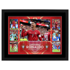 Soccer - CRISTIANO RONALDO 2026 Portugal Framed Pre Print Collage
