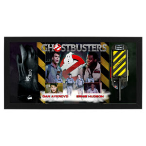 Ghostbusters - "Ray & Winston" Dan Aykroyd & Ernie Hudson Signed & Framed Prop Display