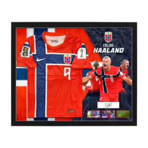 Soccer - Erling Haaland FIFA World Cup 2026 Shirt Display
