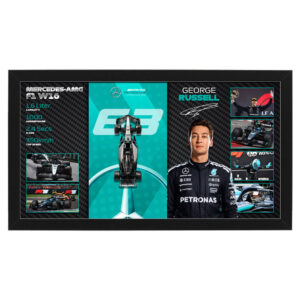 Formula 1 - George Russell 1:43 Scale Mercedes AMG F1 Model Car Display
