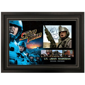 Starship Troopers - "Lt. Jean Rasczak" Signed & Framed 8x10 Photo Display