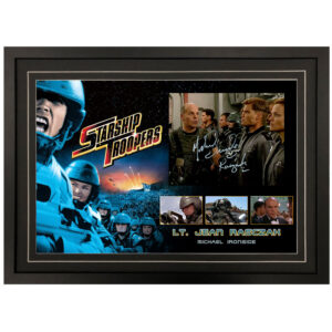 Starship Troopers - "Lt. Jean Rasczak" Signed & Framed 8x10 Photo Display B
