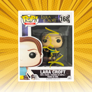 Angelina Jolie - "Lara Croft" Tomb Raider #168 Signed Funko Pop! Vinyl