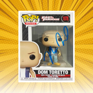 Vin Diesel - "Dom Toretto" Fast & Furious #1078 Signed Funko Pop! Vinyl