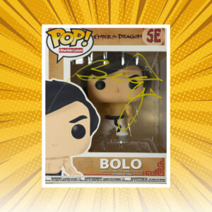 Bolo Yeung - "Enter the Dragon" Special Edition Autographed Funko POP! Vinyl Figure (ACOA)