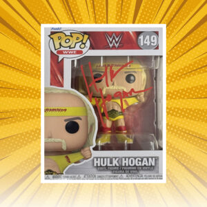 WWE - Hulk Hogan #149 Autographed Funko Pop! Vinyl (JSA, WWE)