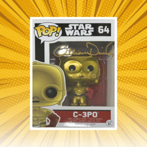 Anthony Daniels – C3PO #64 Autographed Funko Pop! Vinyl