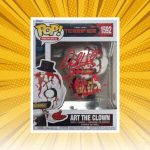 David Howard Thornton - "Terrifier" #1592 Autographed Funko Pop! Vinyl Figure (JSA)