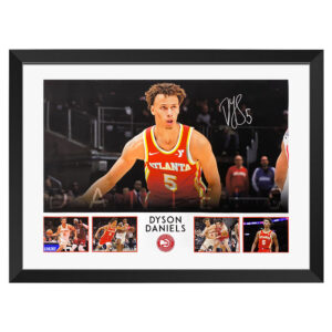 Basketball - Dyson Daniels Signed & Framed Photo Collage
