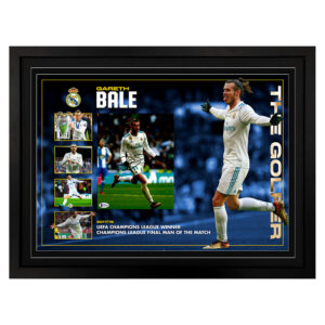 Gareth Bale - Real Madrid Signed & Framed 8x10 Photo Display (Beckett)