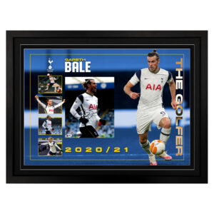 Gareth Bale - Tottenham Hotspur Signed & Framed 8x10 Photo Display B (Beckett)
