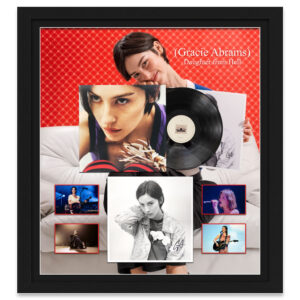 Music - Gracie Abrams - Daughter from Hell Framed Vinyl Album With Signed Print