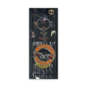 Music - Guns n Roses Metal Logo Keyring