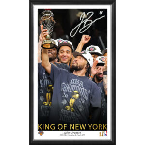 Basketball - Jalen Brunson "King of New York" Knicks Vertiramic Print