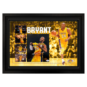 Kobe Bryant Signed & Framed 8x10 Photo Display (PSA/DNA)