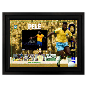 Pele - Brazil CBD Signed & Framed 8x10 Photo Display D (Beckett)