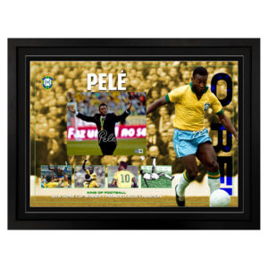 Pele - Brazil CBD Signed & Framed 8x10 Photo Display E (Beckett)
