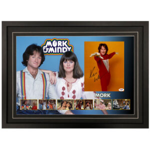 Robin Williams - "Mork & Mindy" Signed & Framed 8x10 Photo Display (PSA)