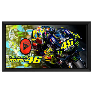 Motorsport - Valentino Rossi Signed and Framed Slider
