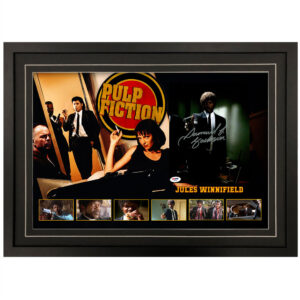 Samuel L Jackson - "Jules Winnfield" Pulp Fiction Signed & Framed 8x10 Photo Display (PSA)