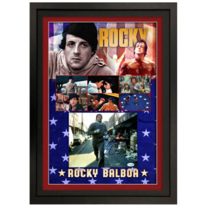 Sylvester Stallone - "Rocky" Signed & Framed 8x10 Photo Display (ACOA)