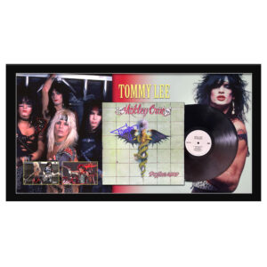 Tommy Lee "Motley Crue" Signed & Framed "Dr Feelgood" Vinyl Album (JSA)