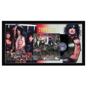 Tommy Lee "Motley Crue" Signed & Framed "Girls Girls Girls" Vinyl Album (JSA)