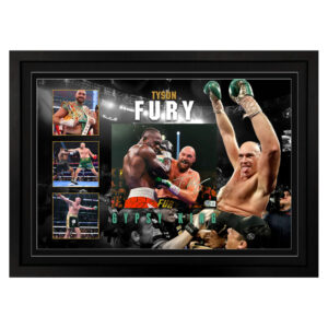 Tyson Fury - Signed & Framed 8x10 Photo Display (Beckett)
