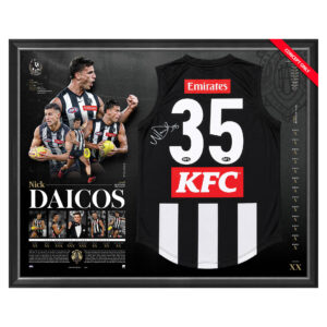 Nick Daicos 2026 Brownlow Medal Signed Guernsey