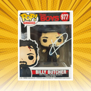 Karl Urban – "Billy Butcher" The Boys #877 Autographed Funko Pop! Vinyl (JSA)