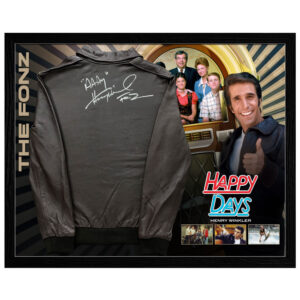 Henry Winkler - Fonzie "The Fonz" Happy Days Signed & Framed Jacket
