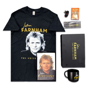 John Farnham "The Voice Inside" Deluxe Pack with Signed Book
