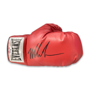 Mike Tyson Signed Everlast Red Boxing Glove (Fiterman)