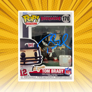 Tom Brady – Tampa Bay Buccaneers #170 Autographed Funko Pop! Vinyl (JSA)