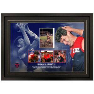 AFL - Melbourne Demons "Shaun Smith" Signed & Framed 6x8 Photo Display