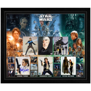 Star Wars - Cast Signed and Framed Photo Display (ACOA, PSA/DNA)