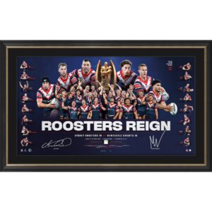 Tedesco and Nawaqanitawase 2026 Premiers Dual Signed Lithograph