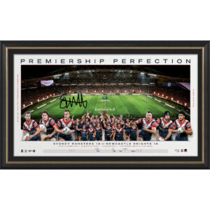 Sam Walker Signed Sydney Roosters 2026 Premiers Panoramic